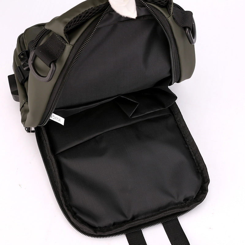 Men’s Crossbody Bag – Multifunctional Shoulder & Chest Backpack