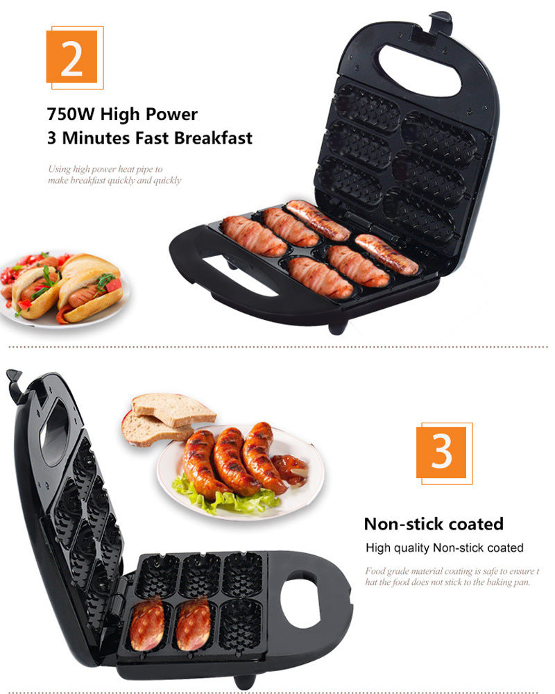 Hot Dog & Sausage Frying Machine – Kitchen Gadget for Quick Cooking
