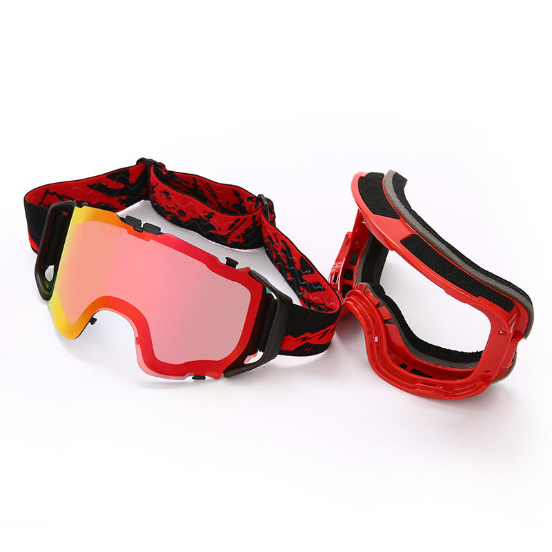 Double-Layer Anti-Fog Ski Goggles – Full UV Protection Snowboarding Goggles