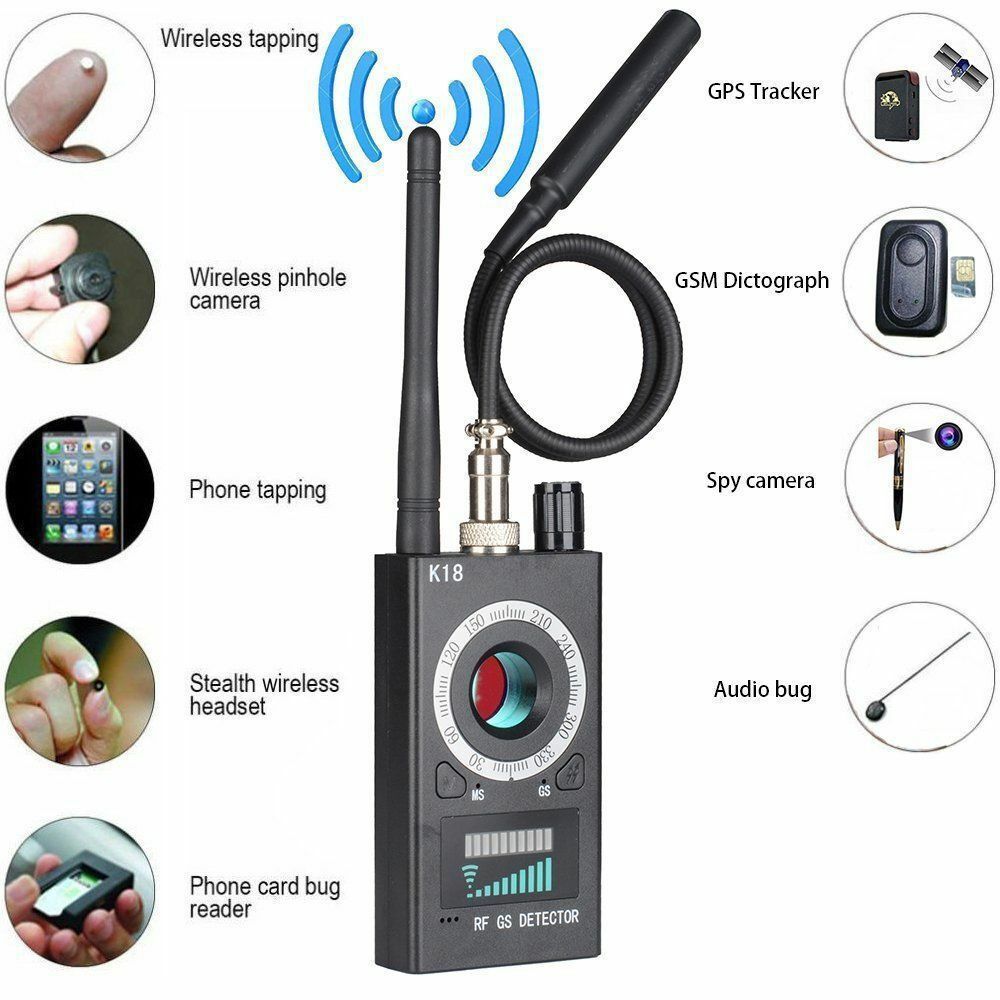 Professional GPS Anti-Tracking & Hidden Wireless Signal Detection Device