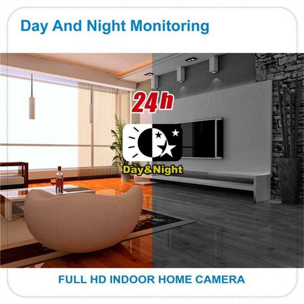 1080P HD WiFi Light Bulb Security Camera with IR Night Vision – E27 Smart Home