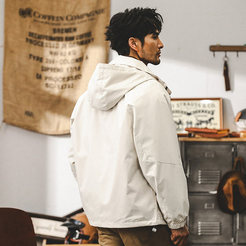 American Retro Men’s Outdoor Coat – Vintage Hiking Jacket