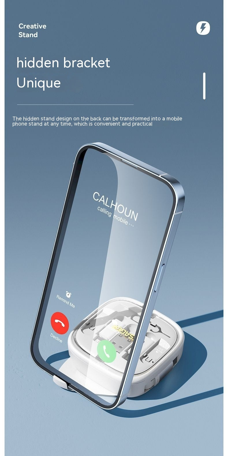 Universal Charging Cable Kit with 60W Fast Charging & Compact Storage Case