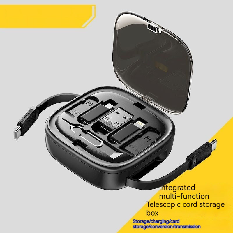 Universal Charging Cable Kit with 60W Fast Charging & Compact Storage Case