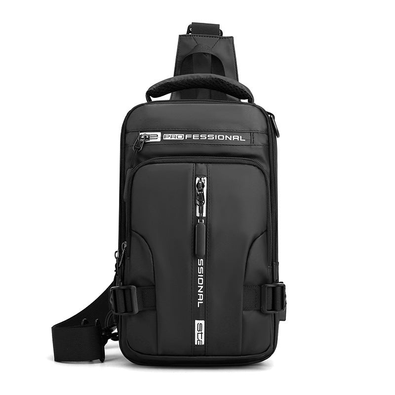 Men’s Crossbody Bag – Multifunctional Shoulder & Chest Backpack