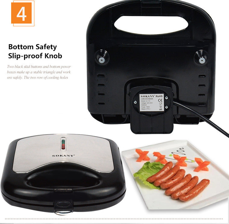 Hot Dog & Sausage Frying Machine – Kitchen Gadget for Quick Cooking