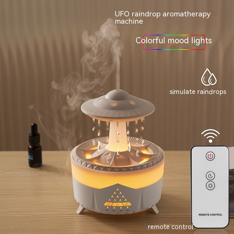 Water Drop Air Humidifier with LED – USB Aromatherapy Essential Oil Diffuser