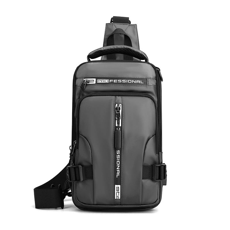 Men’s Crossbody Bag – Multifunctional Shoulder & Chest Backpack
