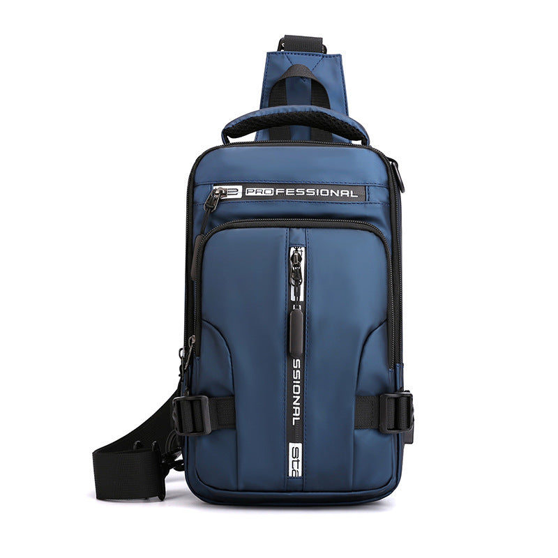 Men’s Crossbody Bag – Multifunctional Shoulder & Chest Backpack