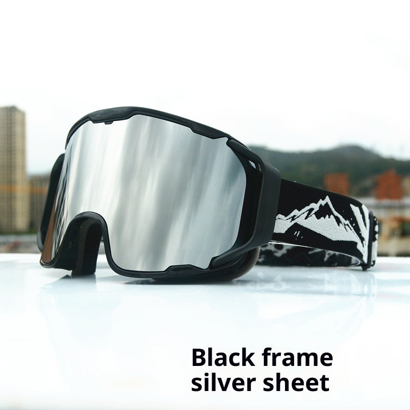 Double-Layer Anti-Fog Ski Goggles – Full UV Protection Snowboarding Goggles