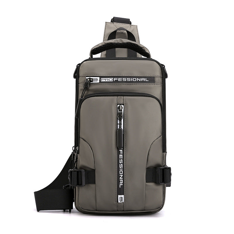 Men’s Crossbody Bag – Multifunctional Shoulder & Chest Backpack
