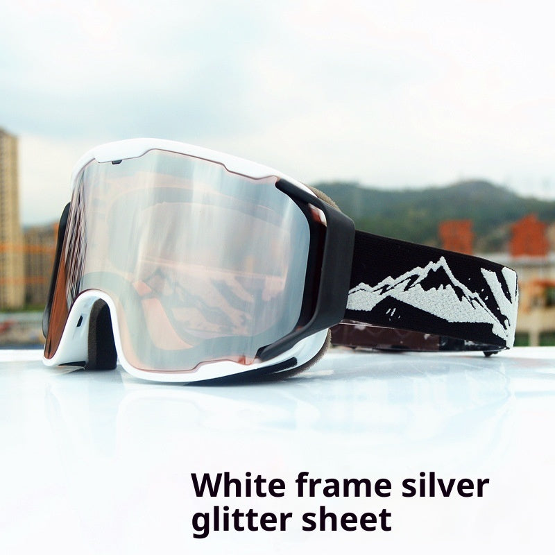 Double-Layer Anti-Fog Ski Goggles – Full UV Protection Snowboarding Goggles